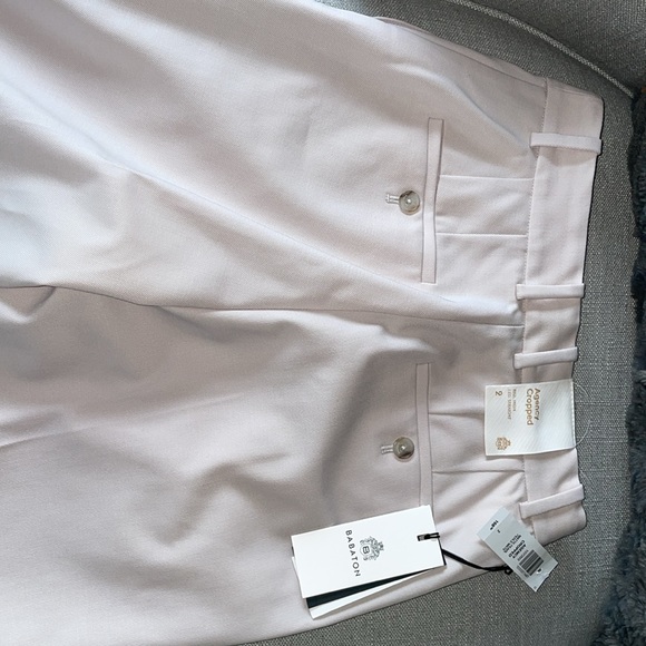 Babaton Cream Straight Leg, Crop Pants Tailored Elegance - Picture 4 of 5